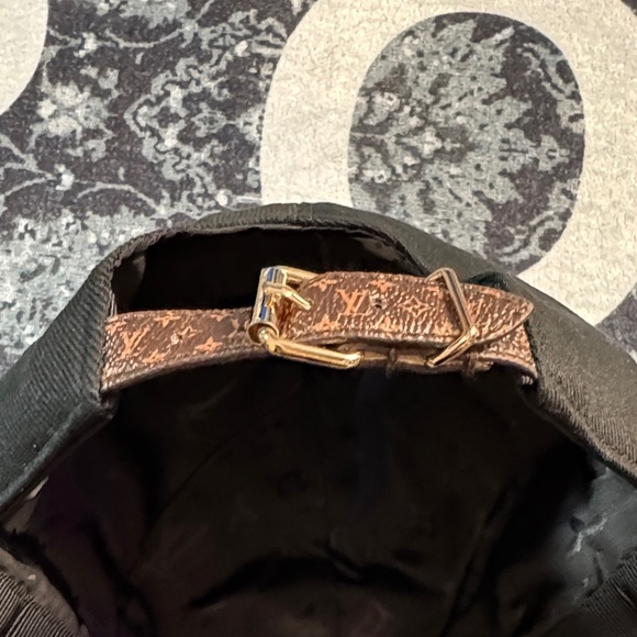 Louis Vuitton Black Hat with Gold Accent - Picture 4 of 5